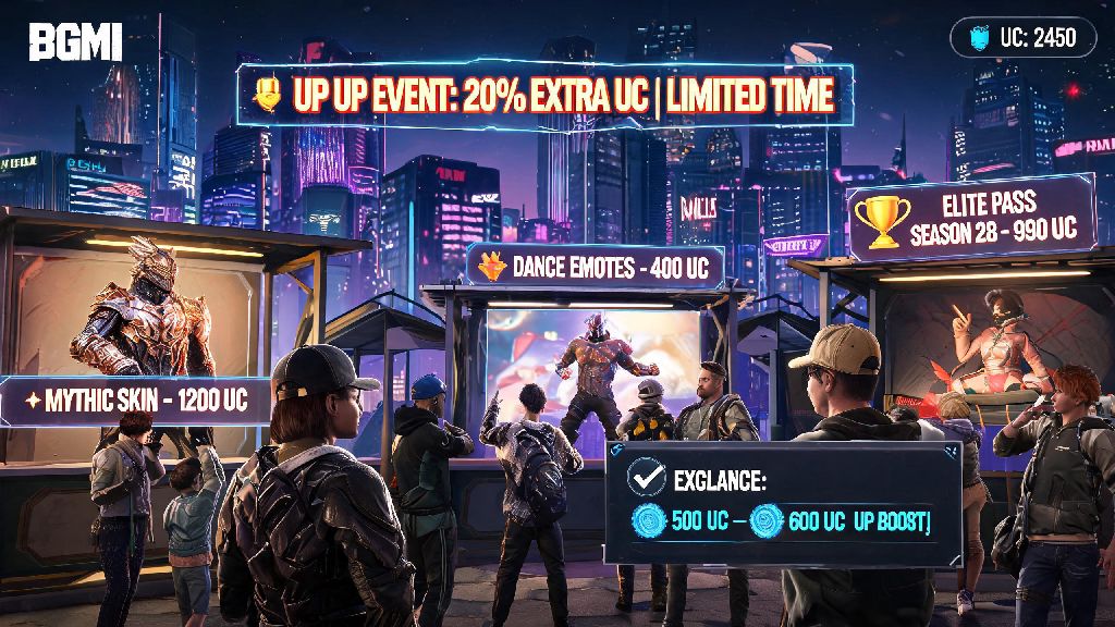 When Is The Next UC Up Event In BGMI? Complete Player Guide For Rewards